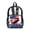 American Football USA Flag, variant on FKELYI Fire Soccer Print 17 Inch Clear Backpack for Kids Schoolbag Large Capacity Transprent Backpacks for Teens Student Casual Daypack Lightweight Bookbag