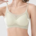 thumbnail image 5 of Seamless No Underwire Bra For Women Push-up Backless Full Coverage Women Underwear Tank bras with Soft Support White Free Size, 5 of 7
