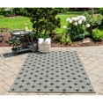 thumbnail image 2 of Novogratz  by  Villa Umbria Indoor Outdoor Rug Grey 3'3" x 5' 3' x 5' Outdoor, Indoor Black Rectangle, 2 of 5