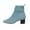 Blue Haze, variant on CUSHIONAIRE Women's Neely Stretch Bootie +Memory Foam Insoles - Wide Widths Available