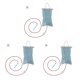 thumbnail image 3 of Toystoory Bolsa de agua para riego de jardín, dispositivo de riego automático, flecha por goteo, herramientas de riego de plantas, Kit de plantación Type4 NO4 Toystoory CBP178930, 3 of 6