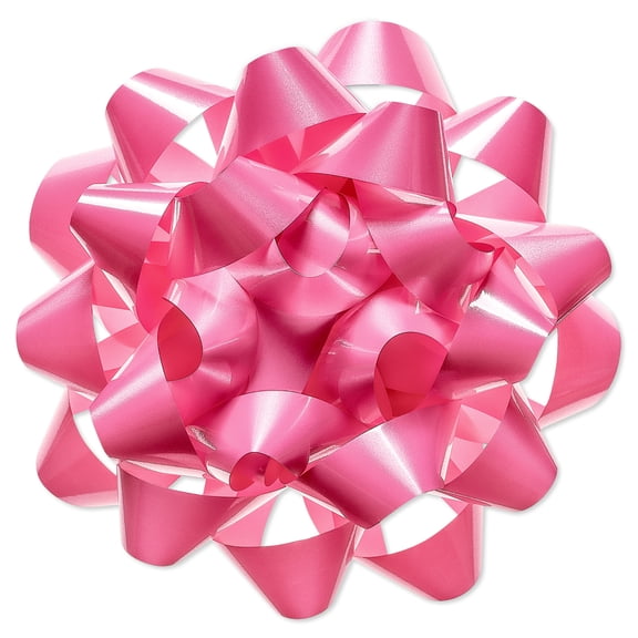 American Greetings Pink Gift Bow for Presents (1 Bow, 7 in.)
