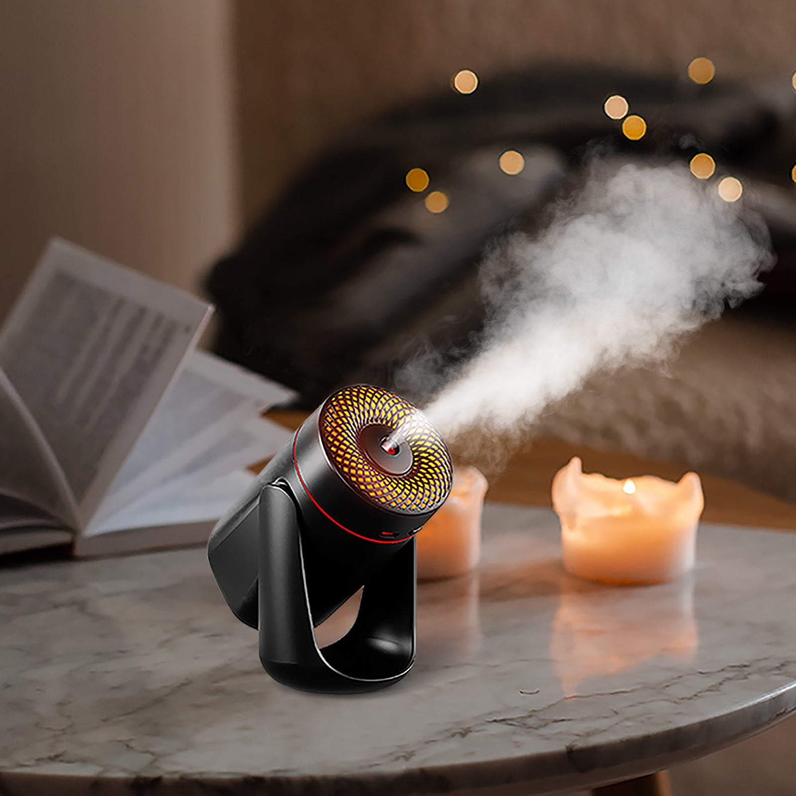 JingChun Cool mist humidifier-Portable mini humidifier, usb portable air humidifier ultra-quiet, Suitable for Babies, Kids, Indoor, Bedroom, office, Car, Travel