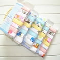 thumbnail image 2 of 8 Pack Baby Burp Cloths for Girls Boy, Triple Layer, 100% Organic Cotton, Soft and Absorbent Towels, Burping Rags for Newborns Baby Shower Gift Set, 2 of 5