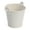 Creamy-white, variant on YIEMEEN Mini Flower Pot with Handle Metal Barrel Planter Succulent Hanging Bucket for Home Outdoor Garden Yard Fence Hanging