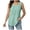 B67-Light Green, variant on One Piece Ribbed O-Neck Knit Sleeveless Vest Basic Slim Fit Tummy Control Tank Casual Top(Blue,S)