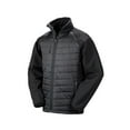 thumbnail image 1 of Result Mens Black Compass Padded Soft Shell Jacket, 1 of 3