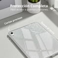 thumbnail image 3 of Funda Para Ipad Air 11 4th/5th M2/ M3 Glitter Brillos Plata., 3 of 7