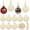 Style 1, variant on 12 Pcs Christmas Unfinished Picture Ornament Bulk Wooden Round Photo Frame Hanging Ornaments for Christmas Tree Stockings Decorations