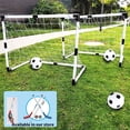 thumbnail image 3 of Portería de Fútbol de plastico Casa de los Tesoros Portátil Para Reuniones familiares Entrenamiento Patio trasero, 3 of 3
