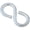 Black (5 Ct.), variant on National Hardware 2-1/8 In. Zinc Light Closed S Hook (3-Count) N121-277