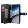 thumbnail image 2 of Df-011 For Oneplus Nord 4 Case Zipper Pocket Wallet Leather Phone Cover With Straps - Pink, 2 of 5