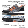 thumbnail image 3 of AUXDIQ Work Shoes Men Women Breathable Steel Toe Cap Industrial Trainers Lightweight Construction Sneakers Sport Shoes, 3 of 6