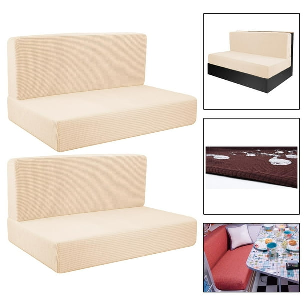 Fundas de cojín para RV Perfecl 4 Uds Beige