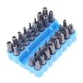 thumbnail image 1 of Peggybuy Ensemble de Bits de Sécurité Inviolable 33pc Torq Torx Hexagonale Clé à Trois Ailes, 1 of 6