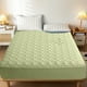 thumbnail image 5 of Sábana ajustable impermeable tamaño queen, 150 x 200 cm, suave y gruesa, con funda de colchón intercalada, transpirable, cómoda y lavable, ideal para camas de bolsillo profundo, ideal para, 5 of 8