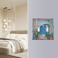 thumbnail image 4 of Yayeee Toggle Light Switch Wall Plate 3-Gang 6.37"x4.48" Decorative Outlet Cover, Seaside Door, 4 of 7
