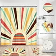 thumbnail image 3 of 4 Pcs Shower Curtain Set with 12 Hooks, Gamer Game Funny Gaming, Bathroom Decor Kids Boy Girl Video Bathing with Non-Slip Rugs Toilet Lid Cover Bath Mat 72"x72", 3 of 5