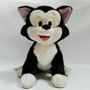 Figaro Cat Figure Plush 8" Soft Stuffed Animal No Bow Minnie Pinocchio Pet Rare New