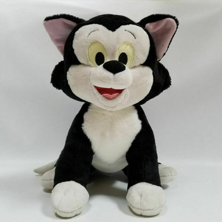 Figaro Cat Figure Plush 8" Soft Stuffed Animal No Bow Minnie Pinocchio Pet Rare New