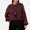 Wine, variant on Teylalorva Women's Sweater Crew Neck Plain Long Sleeve Knit Pullover Essential Basic For Closet Khaki Size M