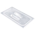 thumbnail image 1 of Cambro 30PPCH190 1/3 Size Food Pan Cover w/ Handle, Polypropylene, Translucent, 1 of 5