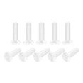 thumbnail image 1 of Unique Bargains M3x10mm Plastic Phillips Machine Screws, PC Flat Head Machine Bolts 10 Pack, 1 of 4