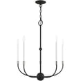 thumbnail image 2 of 5 Light Black Chandelier with Steel base material, 2 of 6