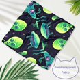 thumbnail image 3 of Alien Pack of Two Breathable Chiffon Yarn Dog Bandanas, Set of 2 Lightweight Pet Collars for Small and Medium Dogs, 16x16x22.8in and 20.9x20.9x30in Sizes, 3 of 5