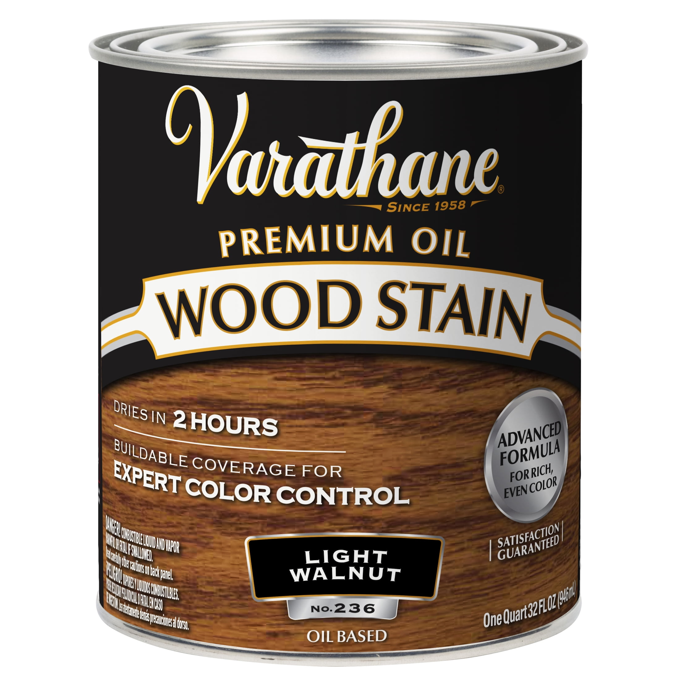 Varathane Premium Light Walnut Oil-Based Fast Dry Wood Stain 1 qt - Ace  Hardware