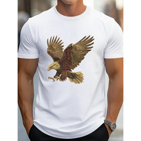 freedom Eagle G500 pure cotton men's T-shirt comfort fit