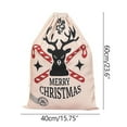 thumbnail image 3 of JeashCHAT Christmas Decorations Indoor Christmas Ornaments Christmas Tree Ornament Party Tree Decoration Santa Gift Bag Gift Candy Bag, 3 of 3