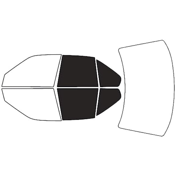 Avery Dennison NR Nano Ceramic IR Window Tint Kit Compatible with Nissan Maxima 1990-1994 - Back