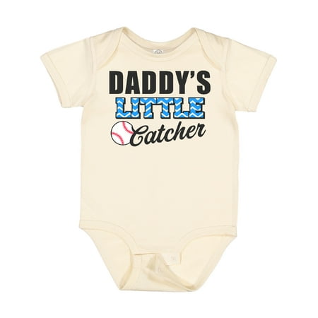 

Inktastic Baseball Daddys Little Catcher Gift Baby Boy Bodysuit