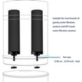 thumbnail image 4 of 4PCS Black Water Filters Activated Carbon Replacement Filters Compatible with ProOne and Berkey Countertop Gravity Water Filter System, Household Water Bucket,Water Cooler Filtration, 4 of 6