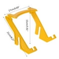 thumbnail image 4 of Yellow Plastic Bee Honey Bucket Rack Frame Grip Holder Beekeeping Beekeepers Tool, 4 of 4