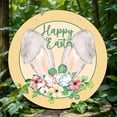 thumbnail image 4 of Deals Of The Day Clearance Prime New Easter Decoration Wooden Rural House Number Sign Spring Ear Corridor Decoration Hanging Sign. Yellow, 4 of 5