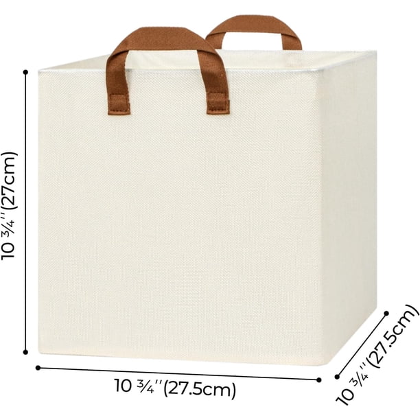 13x13 Storage Cubes (6) | Boxes for facility management - Walmart