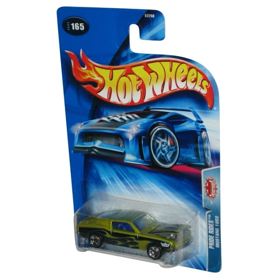 Hot Wheels Pride Rides (2004) Yellow Mustang 1968 Toy Car #165
