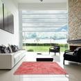 thumbnail image 7 of Ahgly Company Machine Washable Indoor Rectangle Transitional Fire Engine Red Area Rugs, 2' x 3', 7 of 7