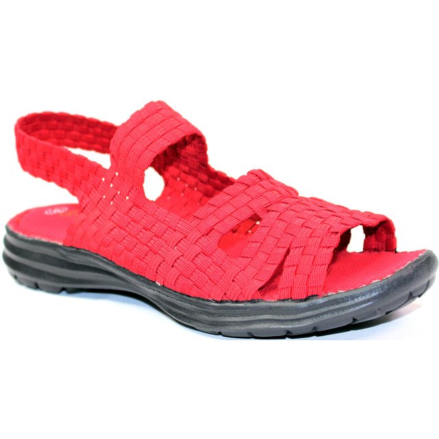 Bernie Mev's Womens Liv Casual Shoe - Red