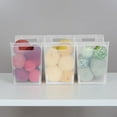 thumbnail image 3 of Sterilite Medium Shelf Home Storage Organizing Plastic Container, 24 Pack, Clear, 3 of 6