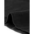 thumbnail image 5 of Agnes Orinda Women's Plus Size Outfits Fashion Tie Waist A Line Midi Denim Skirt 3X Black, 5 of 8