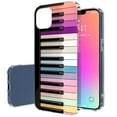 thumbnail image 1 of TalkingCase Slim Case for Apple iPhone 14 Pro, Slim Thin Gel Tpu Cover, Rainbow Piano Keys Print, Light Weight, Flexible, Soft, Anti-Scratch, Printed in USA, 1 of 7