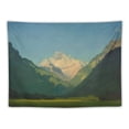 thumbnail image 5 of Orinice Mountain Range Green Field Blue Sky Tapestry Wall Hanging Unique Style Graphic Tapestries Home Wall Decor Art for Living Room Bedroom Apartment Farmhouse Dorm 40x60inch, 5 of 6