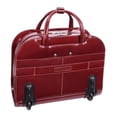 thumbnail image 6 of DAVIS | 15” Leather Wheeled Laptop Briefcase, 6 of 11