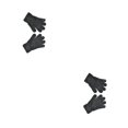 thumbnail image 1 of Minnieouse 1 par de guantes para niños, guantes gruesos de punto de invierno, artesanía de punto Simple, accesorios de ropa para niños y niñas para Type2 NO2 Minnieouse CBP205279, 1 of 6