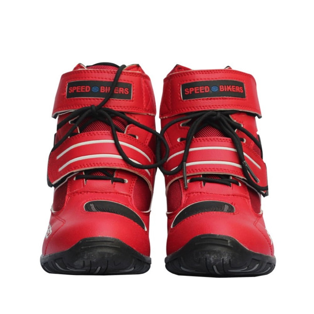 canvas motorcycle boots