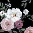 thumbnail image 3 of Swatland, Sally 12x12 Black Modern Framed Museum Art Print Titled - Rose Garden Romance I, 3 of 5