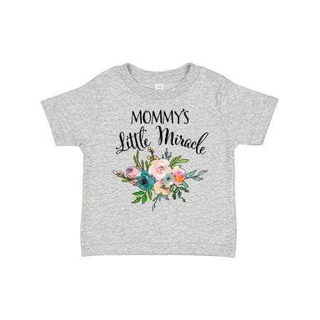 

Inktastic Mommy s Little Miracle Gift Toddler Boy or Toddler Girl T-Shirt